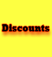 Specials and Discounts
