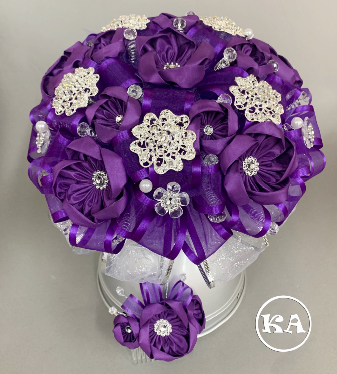 kn-021 purple bouquet