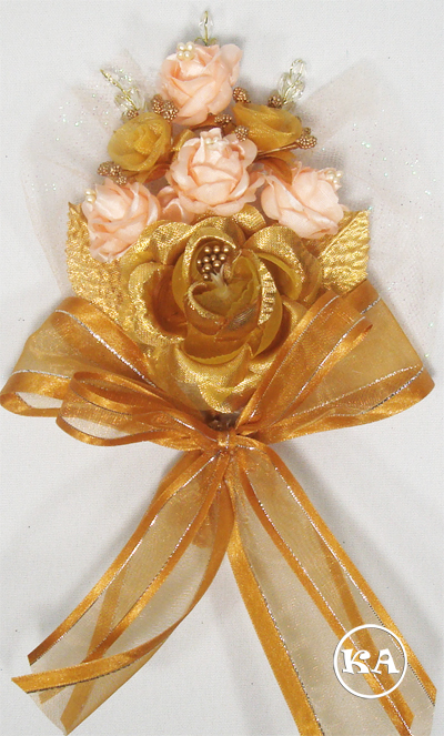 corsage gold